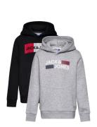 Jjecorp Logo Sweat Hood 2Pk Mp Noos Jnr Patterned Jack & J S