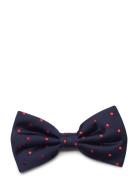 Dots Silk Bow Tie Black Portia 1924