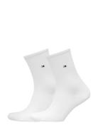Th Women Sock Casual 2P White Tommy Hilfiger