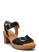 Ankle-Strap Sandal Black Gabor