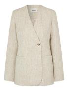 Haleymd Blazer Beige Modström