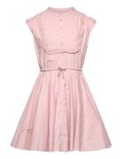 Ceremony Dress Pink Zadig & Voltaire Kids