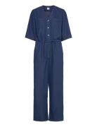 Soft Denim Vianna Jumpsuit Blue Mads Nørgaard