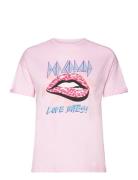 Nmbrandy Valentine S/S T-Shirt Jrs Fwd Pink NOISY MAY