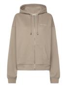 Ceremony Elderflower Zip Hoodie Khaki HOLZWEILER