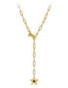 Twinkling Star Necklace Gold Pernille Corydon