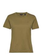 Original Ss T-Shirt Khaki GANT