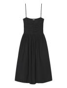 Silkey Smock Dress Black Once Untold