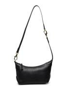 Leather Small Kassie Convertible Bag Black Lauren Ralph Lauren