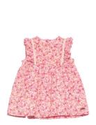 Dress Ns Aop W. Lining Pink Minymo