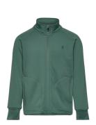 Fleece Jacket, Brushed Inside Green Color Kids