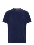 Classic Fit Terry T-Shirt Navy Polo Ralph Lauren