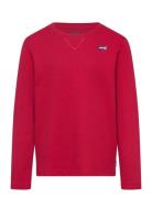 Levi's® Thermal Crew Knit Top Red Levi's