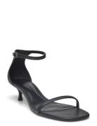 Strappy Heeled Sandals Black Mango