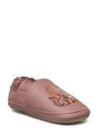 Leather Slippers Autumn Botani Pink Melton