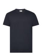 Slim-Fit Cotton V-Neck T-Shirt Navy Mango