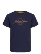 Jjferris Tee Ss Crew Neck Jnr Navy Jack & J S