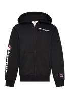 Hooded Full Zip Sweatshirt Black Champion