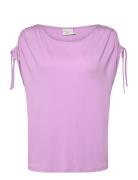 Kcnanja Jersey Top Pink Kaffe Curve