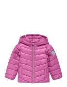 Kmgthea Quilted Jacket Otw Pink Kids Only