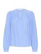 Kabarbara Blouse Blue Kaffe