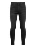 Anbass Trousers Slim Hyperflex Dust Black Replay