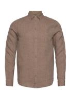 Mmgtheo Linen Shirt Brown Mos Mosh Gallery