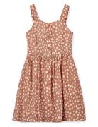 Zia Printed Dress Orange Liewood