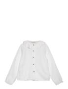 Cheesecloth Cotton Blouse White Mango