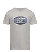 Jcoray Color Tee Ss Crew Neck Fst Jnr Grey Jack & J S