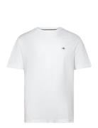 Emb Archive Shield Tshirt White GANT