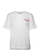 Cch Heart Toi T-Shirt - Mid Sleeve White Coster Copenhagen