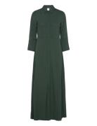 Yassavanna Long Shirt Dress S. Noos Green YAS