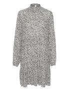 Kasally Amber Dress Ls Grey Kaffe