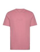 T-Shirts Short Sleeve Pink Marc O'Polo