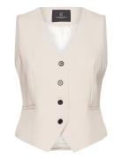 Brassicabbbielle Waistcoat Cream Bruuns Bazaar