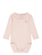 Bodysuit L/S Pink United Colors Of Benetton