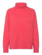 Sweater With High Neck - Comfy Knit Pink Coster Copenhagen