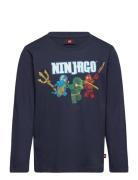 Lwtano 620 - T-Shirt L/S Navy LEGO Kidswear