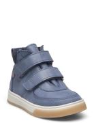 Shoes - Flat - With Velcro Blue ANGULUS