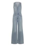 Dnm Vest Widelg Jumpsuit Dive Deep Blue LEVI´S Women