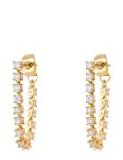 The Ballier Chain Studs-Gold Gold LUV AJ