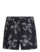 Moses Swim Shorts Aop 14702 Black Samsøe Samsøe