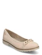 Woms Ballerina Beige Tamaris