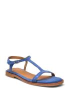 Sandals - Flat Blue ANGULUS