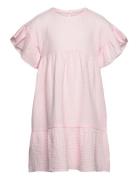 Dress Ss Muslin Pink Huttelihut