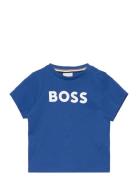 Short Sleeves Tee-Shirt Blue BOSS