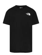 B S/S Redbox Tee Black The North Face