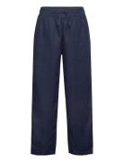 Relaxed Linen Pants Navy GANT