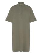 Mmlowana Linen Dress Khaki MOS MOSH